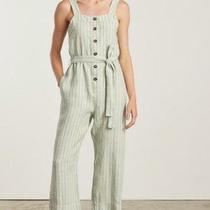 Everlane Linen Picnic Jumpsuit, size 8